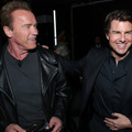 トム・クルーズ、アーノルド・シュワルツネッガー／シネマコン - (C) ABImages