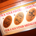 期間限定デザインのスーベニアメダル