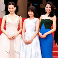 【カンヌ国際映画祭】『海街diary』四姉妹、揃ってレッドカーペットに登場！・画像