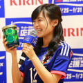 小島瑠璃子／「サッカー日本代表応援WEEK2015」キックオフイベント