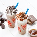 「コンパーテス ショコラティエ」夏季限定フローズンドリンク「ラブフローズン」は、ダークチョコレートと新フレーバーのキャラメルソルトを販売。