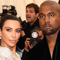 カニエ・ウェスト＆キム・カーダシアン -(C) Getty Images