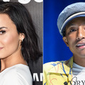 デミ・ロヴァート＆ファレル・ウィリアムス-(C)Getty Images