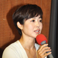 有働由美子アナ／「2030 かなたの家族」会見