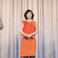 『ガマの油』“母の日”試写会にて（左から）役所広司、小林聡美、瑛太
