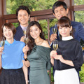 吉瀬美智子、篠原涼子、鈴木砂羽、谷原章介、江口洋介／「オトナ女子」制作会見