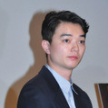 染谷将太／『先生と迷い猫』初日舞台挨拶
