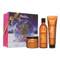 メルヴィータの「オイルヘアケア クリスマスセット」（7,344円）。