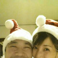 川島なお美＆鎧塚俊彦（2014年クリスマス）