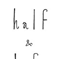 ミナ ペルホネンが伊勢丹新宿店で開催するイベント「half & life」のロゴ