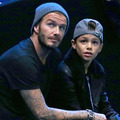 デビッド・ベッカム＆ロメオ・ベッカム-(C)Getty Images