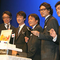 『南極料理人』プレミア試写会（左から）高良健吾、生瀬勝久、堺雅人、きたろう、豊原功補、沖田修一監督