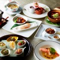 ハイアット リージェンシー 東京の中国料理「翡翠宮（ひすいきゅう）」のハイアット リージェンシー 東京の中国料理「翡翠宮（ひすいきゅう）」。全8品のディナーコース。
