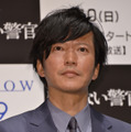 田辺誠一／WOWOW「連続ドラマW 撃てない警官」完成試写会
