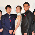 佐々木希＆井坂俊哉＆平岡祐太＆佐野史郎＆小室ゆら＆堀内博志監督／『縁（えにし）The Bride of Izumo』舞台挨拶