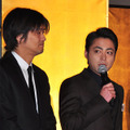 松山博昭監督、山田孝之／『信長協奏曲』初日舞台挨拶