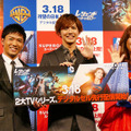 数原龍友、片寄涼太、はるな愛／「レジェンド・オブ・トゥモロー」日本初上陸イベント