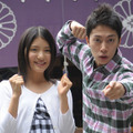 『私の優しくない先輩』でW主演　川島海荷（左）＆はんにゃ・金田哲（右）