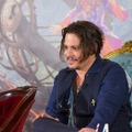 ジョニー・デップ『アリス・イン・ワンダーランド／時間の旅』記者会見@ロンドン