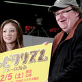 マイケル・ムーア監督来日記者会見 photo：Yoko Saito