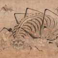 重要文化財「土蜘蛛草紙絵巻」（部分） 鎌倉時代（14世紀）東京国立博物館蔵　Image:TNM Image Archives　※前期（7月5日～31日）展示