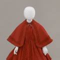 女児用ワンピース･ドレス、ケープ　1855-1865年頃　東京家政大学服装史研究室