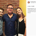 ダニエル・ラドクリフ＆ボニー・ライト＆クリス・コロンバス-(C)Instagram