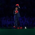 翼と岬がツインシュート！ドラえもんやマリオ、ハローキティが登場　リオ五輪閉会式