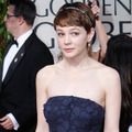 ゴールデン・グローブ賞授賞式に出席したキャリー・マリガン　-(C) REUTERS/AFLO