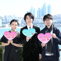 神木隆之介＆上白石萌音＆新海誠監督／トンペグ公園展望台