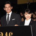 織田裕二、土屋太鳳／「IQ246　華麗なる事件簿」特別試写会