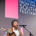 受賞した是枝裕和監督／第26回フィルムズ・フロム・ザ・サウス映画祭(C)Johnny Vaet Nordskog