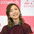 真野恵里菜／『君と100回目の恋』完成披露舞台挨拶