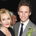 エディ・レッドメイン＆J.K.ローリング-(C)Getty Images