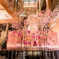 東京ミッドタウン「Midtown Blossom 2017」　昨年のフラワーアート「Spring Greeting Gate 」の様子