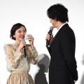 永野芽郁、三浦翔平／映画『ひるなかの流星』公開記念舞台挨拶