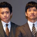 西島秀俊＆小栗旬／「CRISIS 公安機動捜査隊特捜班」制作発表会見