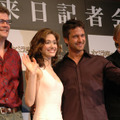 『オペラ座の怪人』ジェラルド・バトラー、エミー・ロッサム来日記者会見　メイン