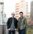 「ALPHA BETA COFFEE CLUB（アルファベータコーヒークラブ）」　左：プロジェクトマネージャー兼デザイナーアルヴィン・チャン氏　右：CEO大塚ケビン氏
