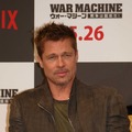 ブラッド・ピット／『ウォー・マシーン：戦争は話術だ！』来日会見