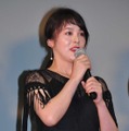 貫地谷しほり／『結婚』完成披露試写会