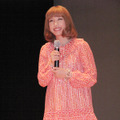 プチョン国際ファンタスティック映画祭で舞台挨拶に立った仲里依紗　photo：Yoko Saito