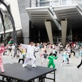 六本木ヒルズ「朝の太極拳」昨年の様子