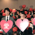 『恋愛戯曲〜私と恋におちてください。〜』初日舞台挨拶　photo：Yoko Saito 
