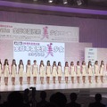 審査の様子／第15回全日本国民的美少女コンテスト