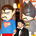 『DCスーパーヒーローズvs鷹の爪団』完成報告会見