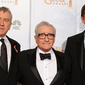 レオナルド・ディカプリオ＆ロバート・デ・ニーロ＆マーティン・スコセッシ監督-(C)Getty Images