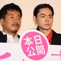 ヤン・イクチュン＆菅田将暉／『あゝ、荒野 前篇』初日舞台挨拶