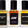 「Gorilla Perfume」ブラックレーベルレンジ（左から「1000 KISSES DEEP」「ICON」「DEAR JOHN」）