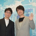 新海誠＆神木隆之介／「新海誠展『ほしのこえ』から『君の名は。』まで」